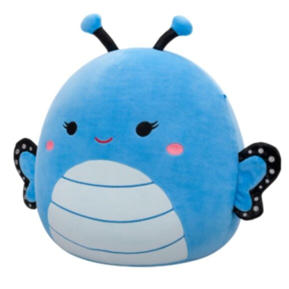 Squishmallows Original - Waverly the Blue Morpho Butterfly - 12 Inch Plush BNWT - Picture 2 of 3